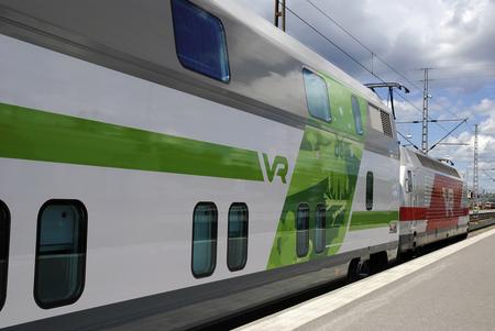 Wagon der finnischen Bahn