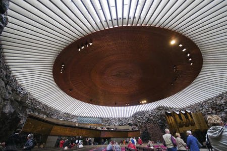 Felsenkirche Temppeliaukio (c) Visit Finland