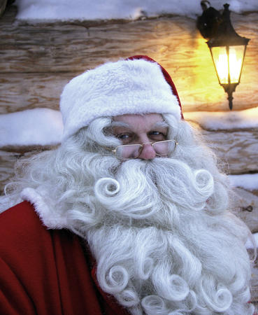 Treffen mit dem Weihnachtsmann höchstpersönlich (c) Visit Rovaniemi 