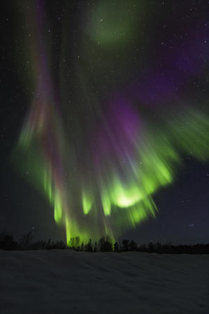 Polarlichter in allen Farben