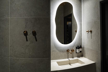 Badezimmer, Doppelzimmer Deluxe
