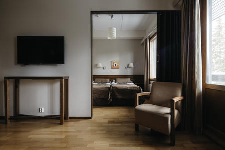 Amethystsuite im Lapland Hotel Luostotunturi