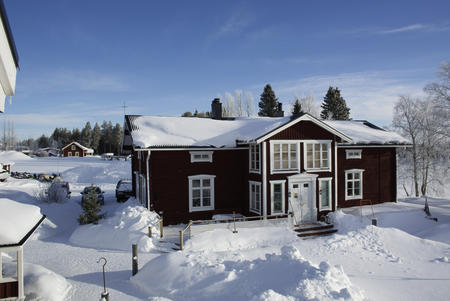 Haupthaus vom Lapland Guesthouse in Kangos