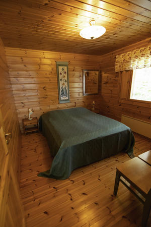 Schlafzimmer Ferienhaus Lomamokkila