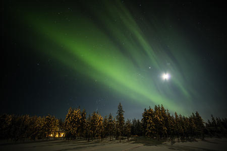 Nordlichter Lappland Finnland