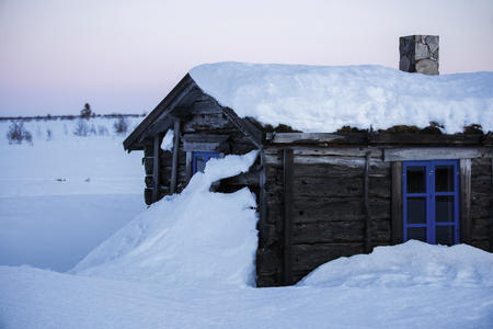 Traditionelles Holzhaus Finnland