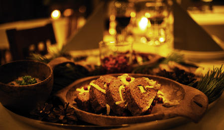 Essen im Restaurant