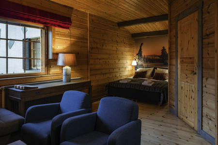 Schlafnische im Doppelzimmer 