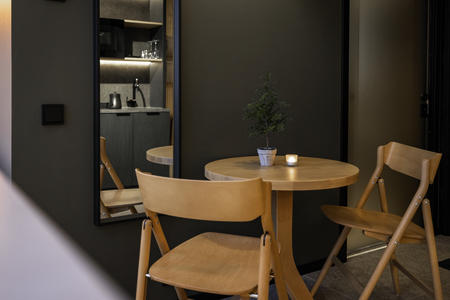 Sitzbereich, Panorama-Glashütte