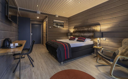 Doppelzimmer Wilderness im Wildnis-Hotel Inari