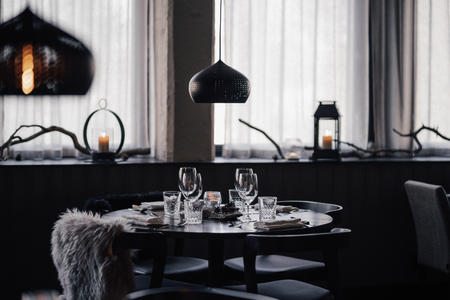 Hotelrestaurant (c) Lapland Hotels & Safaris