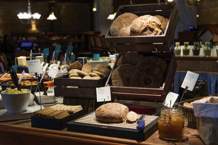Buffet im Restaurant