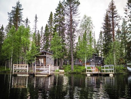 Sauna direkt am Wasser 