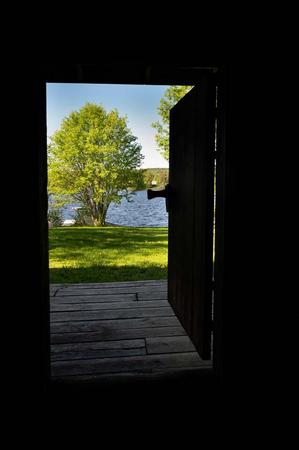 Seeblick aus der Sauna (c) Kumpunen
