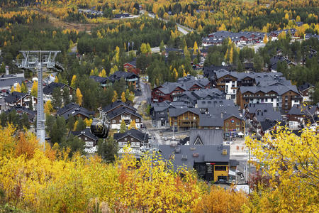 Levi im Herbst (c) Visit Finland, Marko Junttila