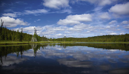 Idylle pur auf dem See