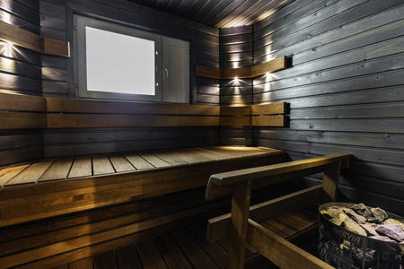  Sauna des Apartments/Hotelli Metsähirvas