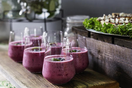 Smoothies im Restaurant