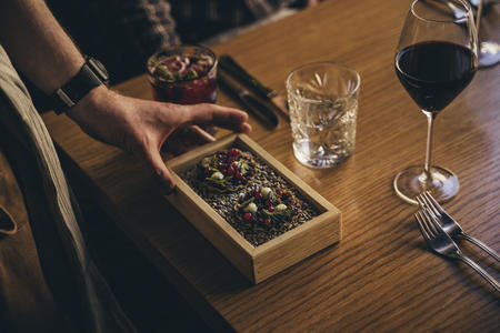 Fine Dining im Restaurant Dabbal