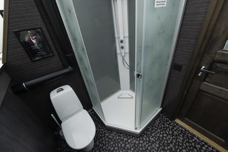 Badezimmer im Glasiglu